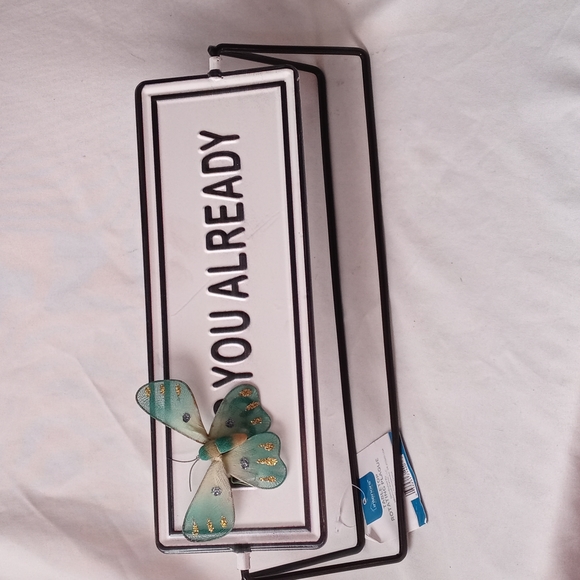 INTERIORS By Design Tabletop Floating Plaque - Picture 3 of 3